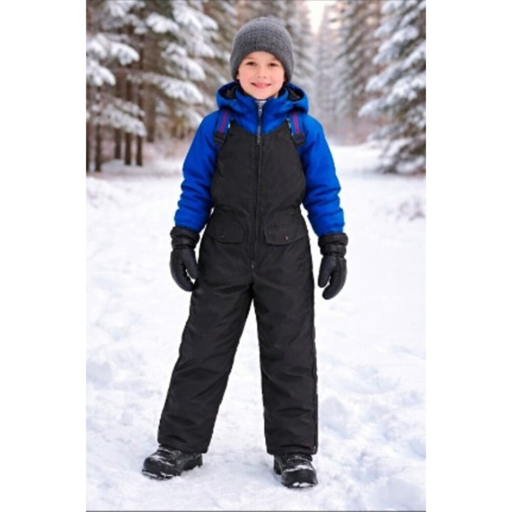 OshKosh B’Gosh Youth L Snow Bibs 10–12 Insulated Winter Pants Vintage VGUC - Picture 2 of 12